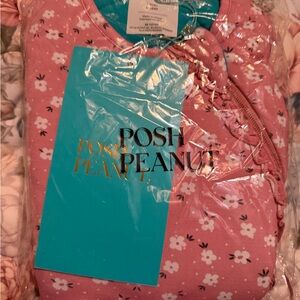 Posh Peanut Pink and White Floral sleep sack 1.0 tog 6-18 months